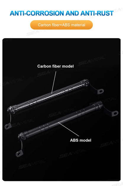 SEAMETAL Motorcycle Handlebar Extension & Phone Holder – Carbon Fiber Balance Bar for Electric Vehicles