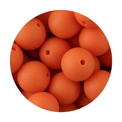 50Pcs Silicone Spacer Beads - 9/12/15mm Round Loose Beads for DIY Necklace Bracelet Jewelry Making