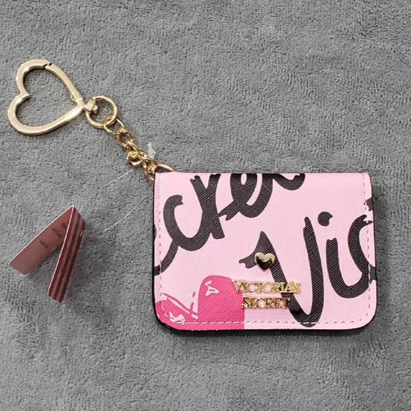 2024 Cute PU Leather Credit Card Bag for Women - Short Bifold Wallet, Perfect Gift for Mother's Day and Christmas