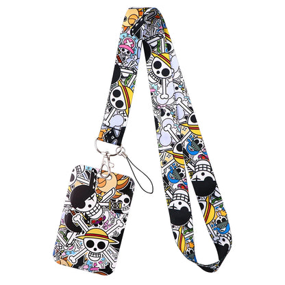Japan Anime Zoro Neck Strap Lanyard – Keychain, ID Card, USB Badge Holder, Cute Gym Rope Gift