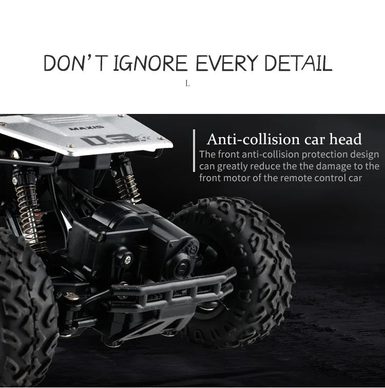 1:12 RC Off-Road 4WD Monster Truck – High-Speed 20Km/h All-Terrain Remote Control Car for Adults & Beginners