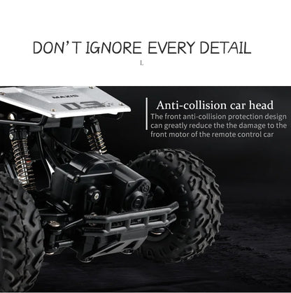 1:12 RC Off-Road 4WD Monster Truck – High-Speed 20Km/h All-Terrain Remote Control Car for Adults & Beginners