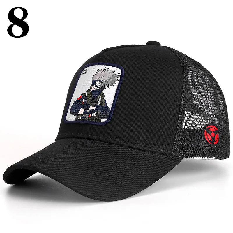 Dragon Ball Anime Baseball Cap - Goku Vegeta Buu Mesh Hip Hop Hat for Summer Casual Wear
