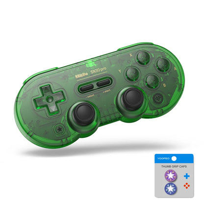 8Bitdo SN30 Pro Bluetooth Gamepad Controller – Wireless Retro Joystick for Nintendo Switch, PC, Android, macOS, SteamOS & Raspberry Pi