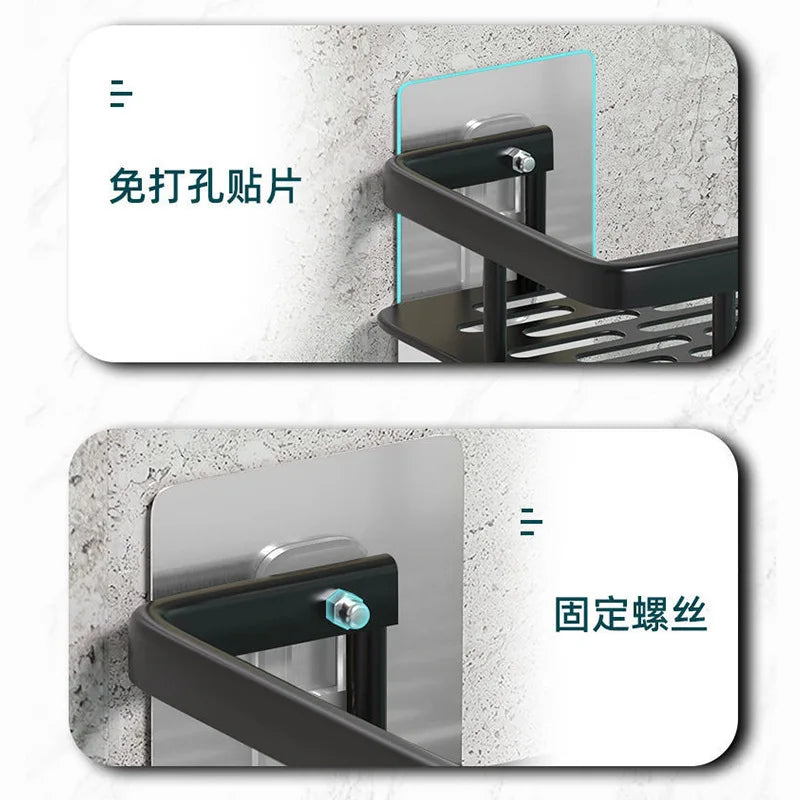 Stick & Stay: Non-Marking Hangers with No-Punch Screw Sticker - Your Nail-Free, Strong, and Sticky Hooks Solution!