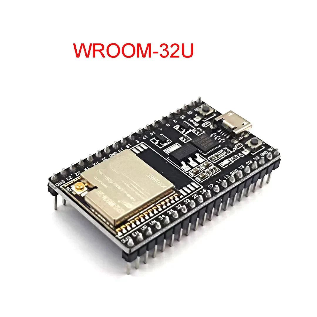 ESP32-WROOM-32U WROVER WiFi Module with 2.4G Antenna — ESP32 Development Board