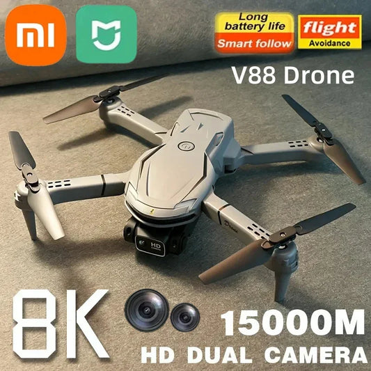 XIAOMI MIJIA V88 Drone — 8K 5G HD Dual Camera Folding Quadcopter with 15000M Remote Control for Professional Aerial Photography