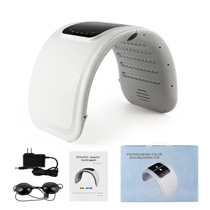 Professional 7-Color PDT LED Mask – Red Light Therapy Facial Device for Skin Rejuvenation, Face Lift & Anti-Wrinkle Treatment