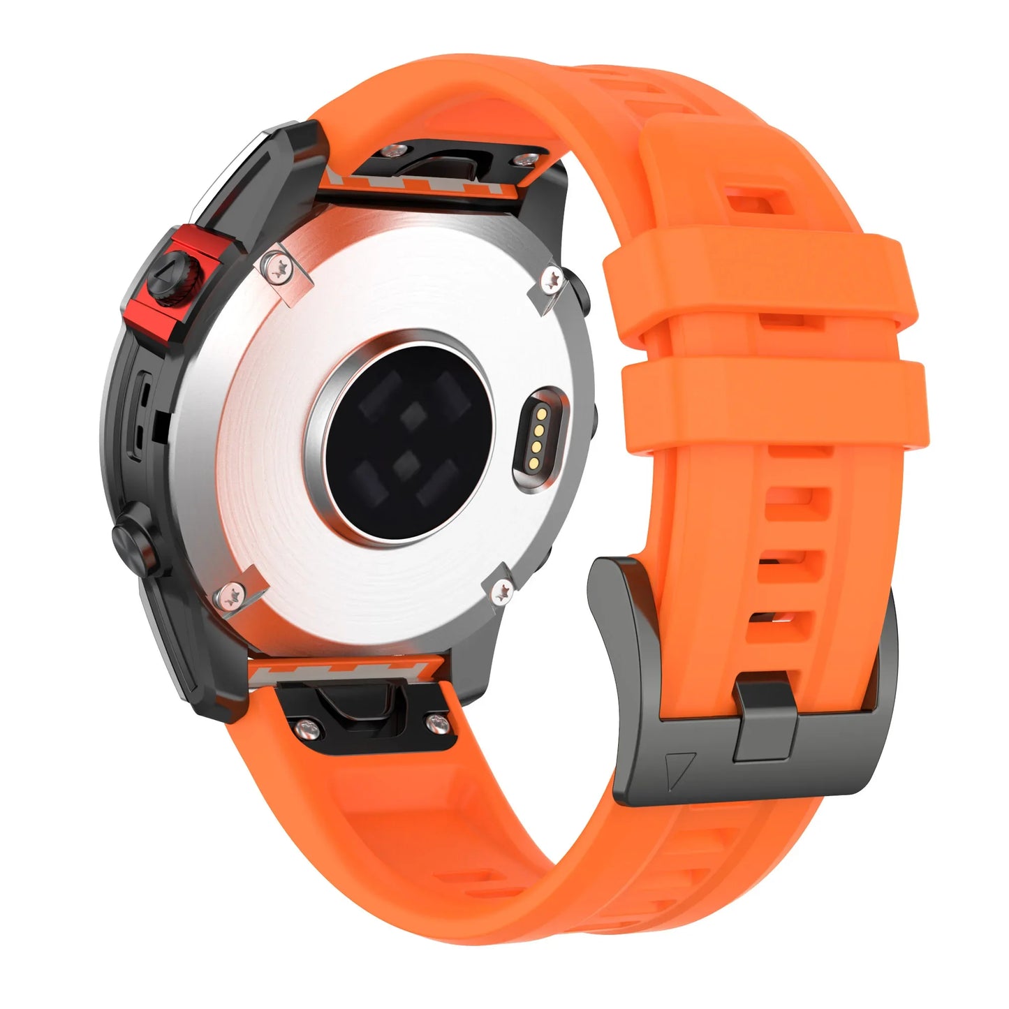 Silicone Watch Strap for Garmin Fenix 7X/7/7S/6/6X/5X/5S/3HR/945/935 – QuickFit 20/22/26mm Wrist Band
