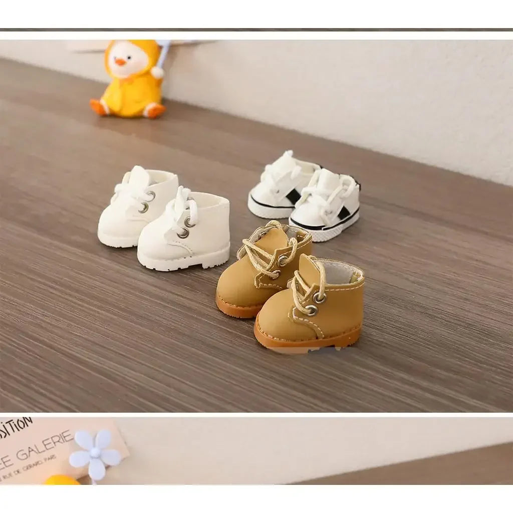 LABUBU 17cm Cotton Doll Shoes - Casual Sports Footwear for Dolls & Accessories
