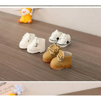 LABUBU 17cm Cotton Doll Shoes - Casual Sports Footwear for Dolls & Accessories