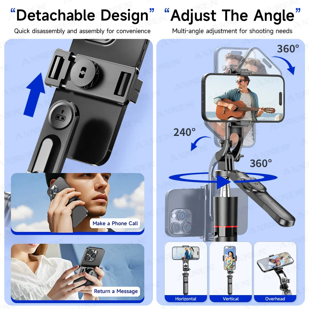 F16 Selfie Stick Tripod – 1708mm 8-Section Extendable Pole with Bluetooth Remote, 360° Rotation & 1/4 Screw Mount for Phone Camera Vlogging & Photography