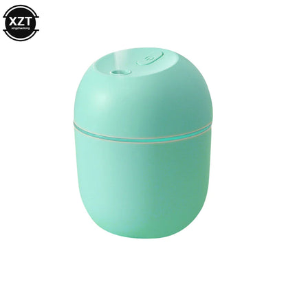 220ML Mini Aroma Oil Diffuser - USB Essential Oil Atomizer, Electric Air Humidifier with LED Night Lamp for Home, Car, Office