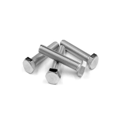 304 Stainless Steel Hex Head Screw – American-Made ANSIB18.2.1 Standard Bolts in 1/4, 5/16, 3/8, 7/16, 1/2, 5/8 Sizes