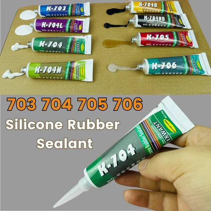K-703/704/705/706 RTV Silicone Adhesive - 45g Industrial Rubber Sealant for Electronics & Components
