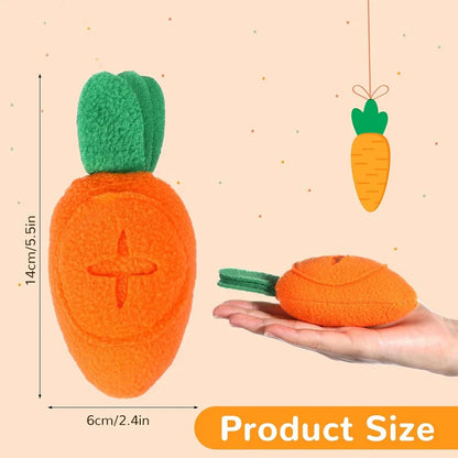 Washable Rabbit Foraging Puzzle Toy – Interactive Feeding & Hiding Food Game for Rabbits, Guinea Pigs & Small Animals