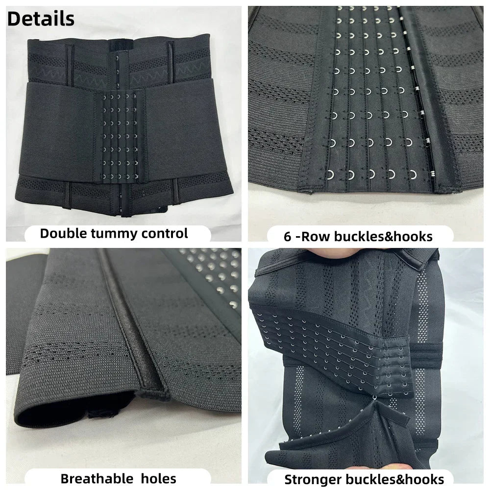 Women’s Waist Trainer – Tummy Control Slimming Body Shaper & Flat Belly Corset Belt