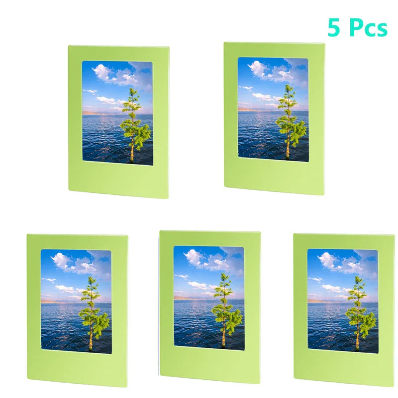 3-Inch Magnetic Photo Frames for Fujifilm Instax Mini – Compatible with Mini 12/11/Evo/40/7+/25/90/99/SE/Link2/3 Film