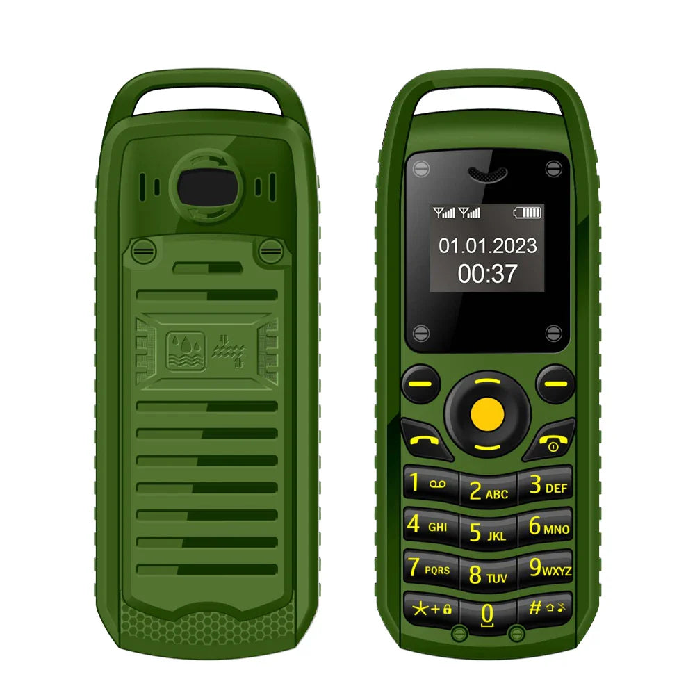 SERVO B25 Super Mini Mobile Phone – Dual SIM, Magic Voice, Bluetooth, Blacklist, Alarm Clock, 2G Feature Cellphone