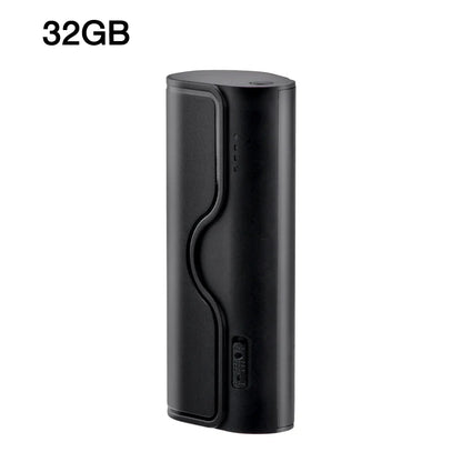 500-Hour Digital Audio Recorder – Professional 32GB/64GB Flash Drive MP3 Player for Lectures & Recording