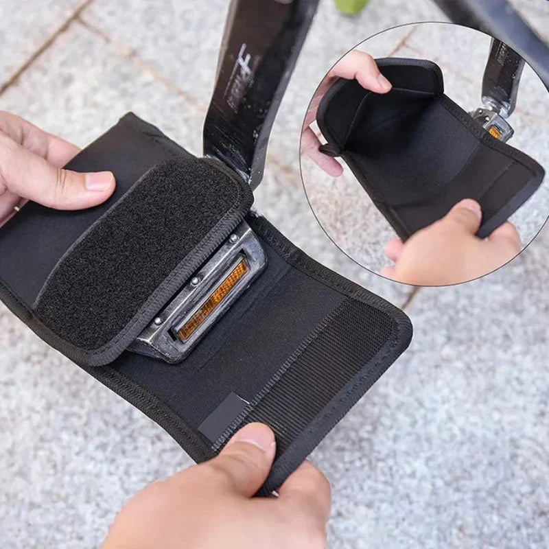 Neoprene Bicycle Pedal Protective Cover – Waterproof, Dustproof & Shockproof Cycling Storage Accessory for Bike Pedal Protection