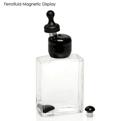 Ferrofluid Magnetic Liquid Display Toy – Stress Relief Science Desk Decompression Anti-Anxiety Fidget Toy, Interactive Moving Fluid Decor
