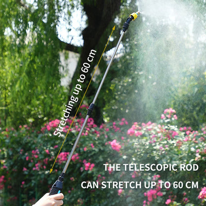 5L Electric Sprayer with 2400mAh Rechargeable Lithium Battery - Smart Agricultural Disinfection and Pesticide Dispenser for Gardens