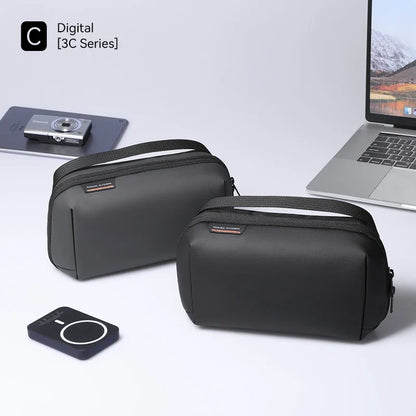 Portable Tech Pouch Organizer Case: Storage Bag Gadget Bag for Travel