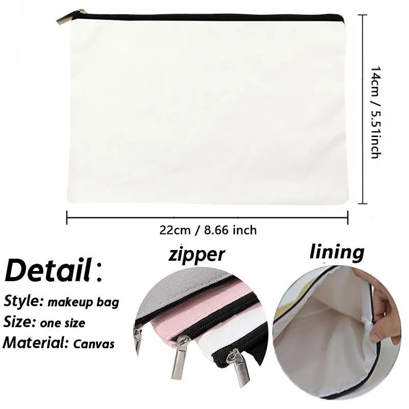 TV Show Friends Makeup Bag for Women - Travel Cosmetic Organizer, Eco-Friendly Canvas Pouch, Kawaii Purse and Pencil Case