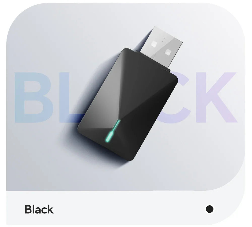 2025 Wireless CarPlay Smart Box – Plug & Play WiFi Adapter, Auto Connect, Wired to Wireless Android Upgrade