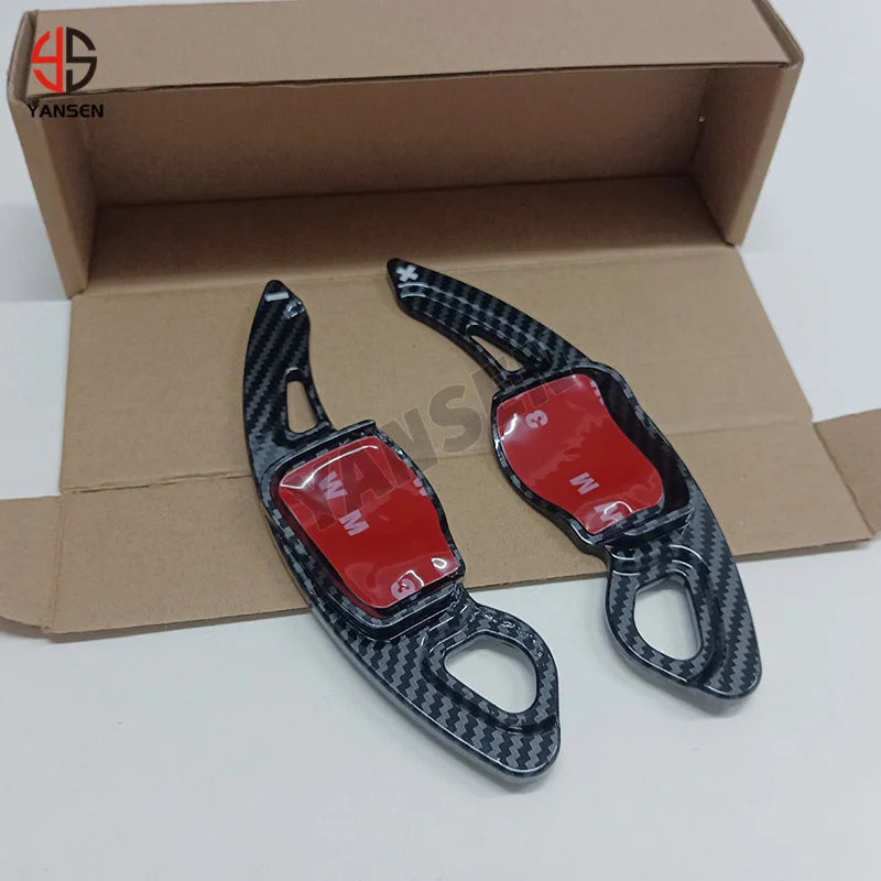 Paddle Shifter for VW Golf 5 MK5 & Golf 6 MK6 GTI | Carbon Sticker Steering Wheel Shift Accessories   2/2
