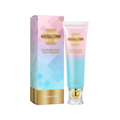 Niacinamide Whitening Toothpaste – Stain Removal, Plaque Reduction & Fresh Breath