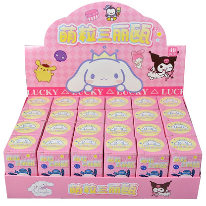 24pcs Sanrio Blind Box Keychains — Kuromi & Melody Cute Anime Character Mystery Surprise for Kids’ Gifts & Decorations