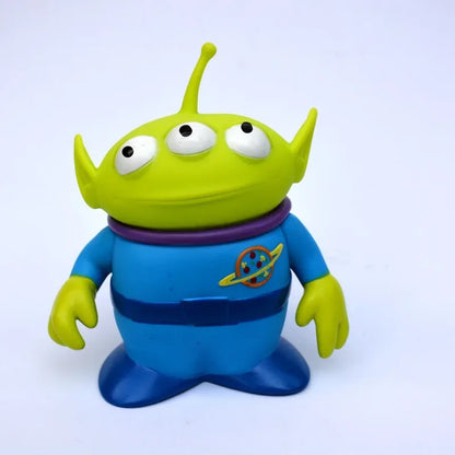 Toy Story Woody & Green Alien Figures - 15cm Cartoon Collection Figurine, Cosplay Model & Gift