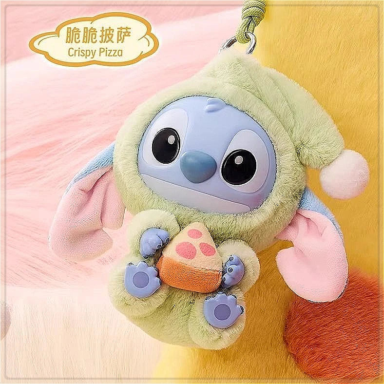 Stitch "Eat Something Before Sleep" Series Vinyl Blind Box – Kawaii Plush Doll Pendant Ornament, Cute Surprise Gift