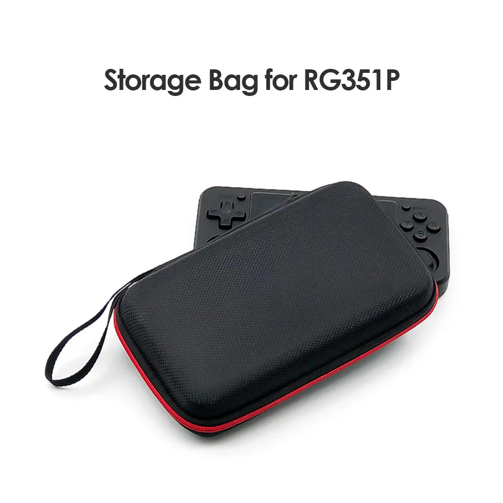 Shockproof Protective Case: Portable Organizer Bag for Handheld Game Consoles - Compatible with ANBERNIC RG405V, RG35XX, and More!