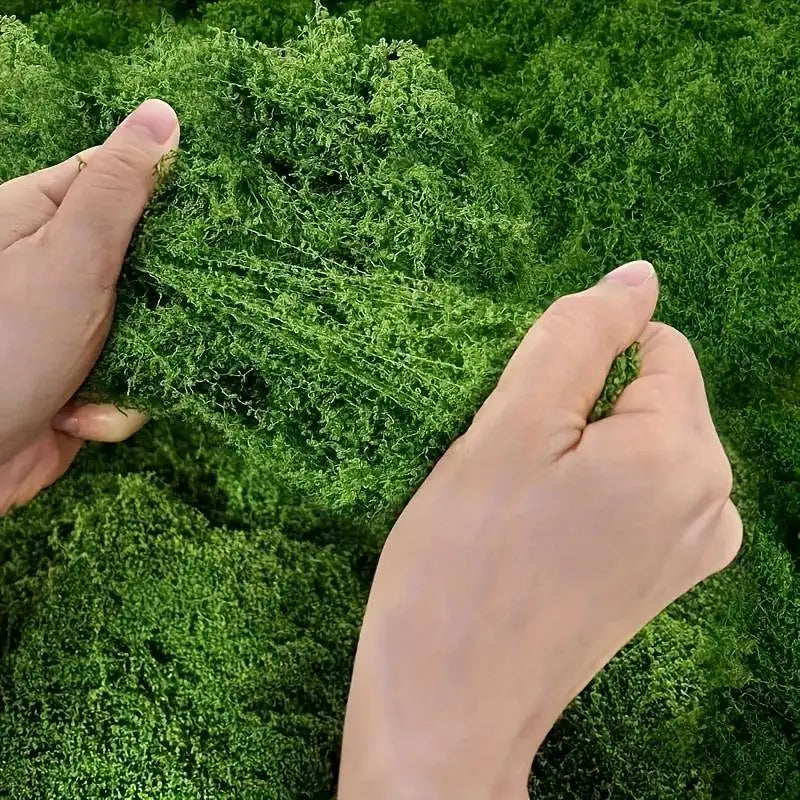 20' x 20' Faux Moss Mat - Artificial Green Moss Sheet for Planters, Crafts, DIY Decor & Fairy Gardens