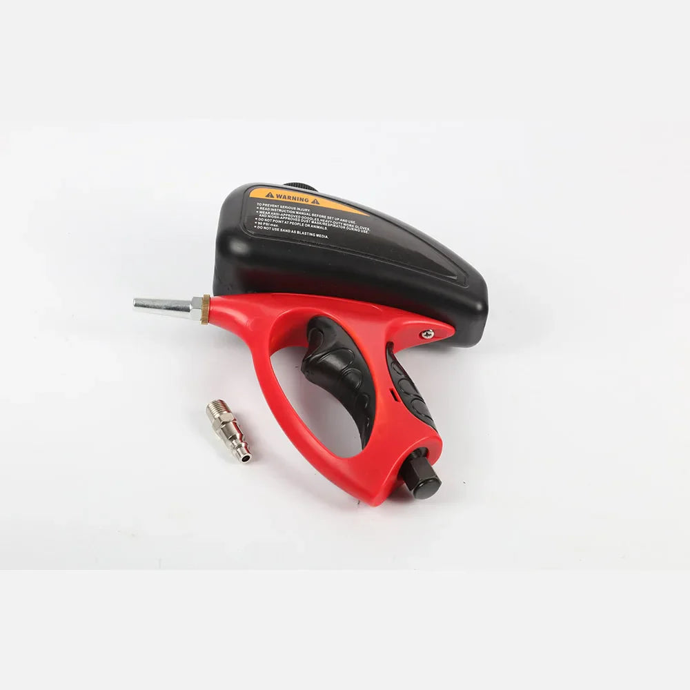 Handheld Gravity Blaster 90PSI – Portable Pneumatic Sand & Paint Sprayer | High-Pressure Rust Protection Air Gun