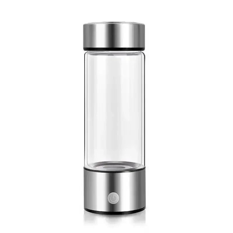 Hydrogen Oxygen Water Cup - H2 Inhalation Device with SPE PEM Dual Chamber Ionizer for Healthcare