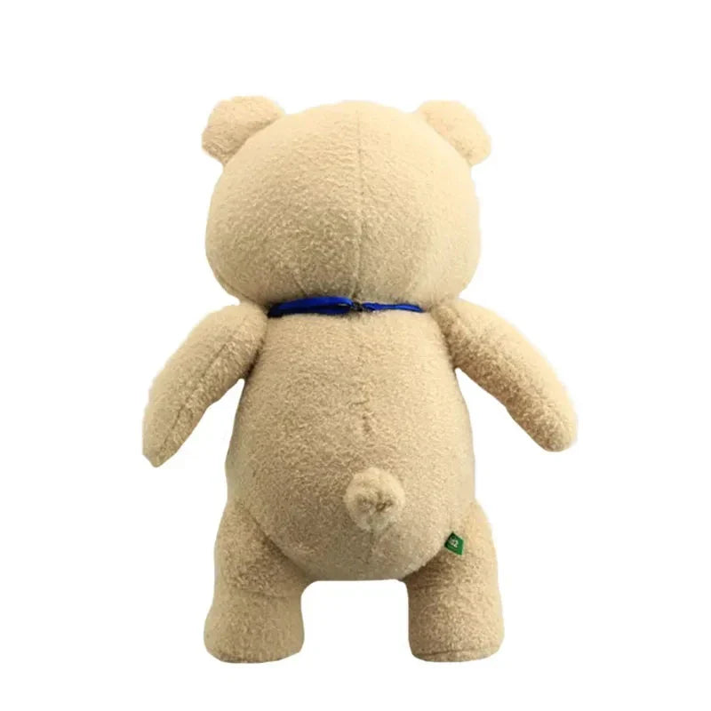 46cm TED Plush Teddy Bear – Soft Stuffed Animal Toy in Apron Style, Movie-Inspired Gift for Kids