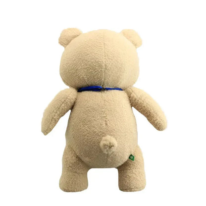 46cm TED Plush Teddy Bear – Soft Stuffed Animal Toy in Apron Style, Movie-Inspired Gift for Kids