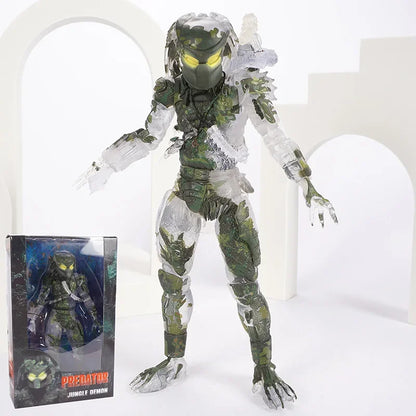 NECA Predator Jungle Hunter vs Alien Eggs Action Figure – 7 Inch Classic Movie PVC Collectible Model Toy