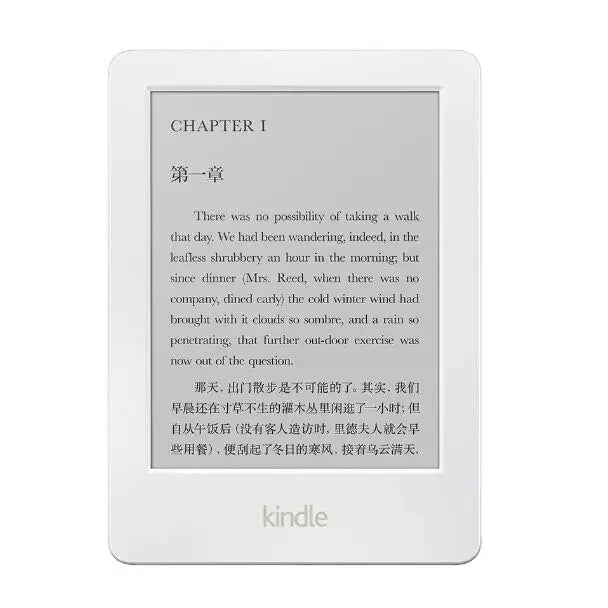 Original Kindle 6/8 Used eBook Reader – 6" E-Ink Touchscreen WiFi eReader, No Light, Better Than Kobo