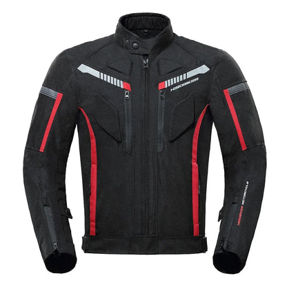 HEROBIKER Waterproof Motorcycle Jacket - Men’s Racing Riding Gear With EVA Protection Moto Pants Clothing Set