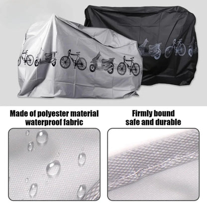 Waterproof Bicycle & Motorcycle Cover – Outdoor Rainproof Sunscreen Protection for MTB & Bike Gear