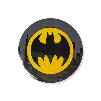 DC Comics Batman Cartoon Tinplate Lapel Pin – Funny Collar & Backpack Jewelry Gift