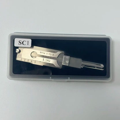 LISHI 2-in-1 Auto Locksmith Tool - SC4 SC1 KW5 KW1 Pick & Decoder for Car Key Lock Repair