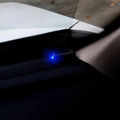 Solar Powered Car Security LED Light – Fake Dummy Alarm Flashing Anti-Theft Warning Lamp Wireless Car Protection Accessory