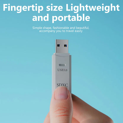 Elough 2 in 1 TF and SD Card Reader - USB 3.0 and USB 2.0 Memory Card Adapter Converter for PC and Laptop Accessories
