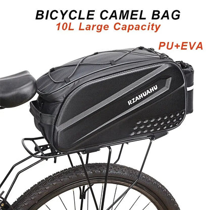 Bicycle Camel Bag – Large Capacity Electric Foldable Rear Seat Bag for Mountain Bikes, Cycling Parts, and Accessories
